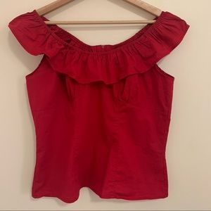 Hell Bunny Rio Top in Red